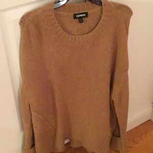 Express khaki brown sweater